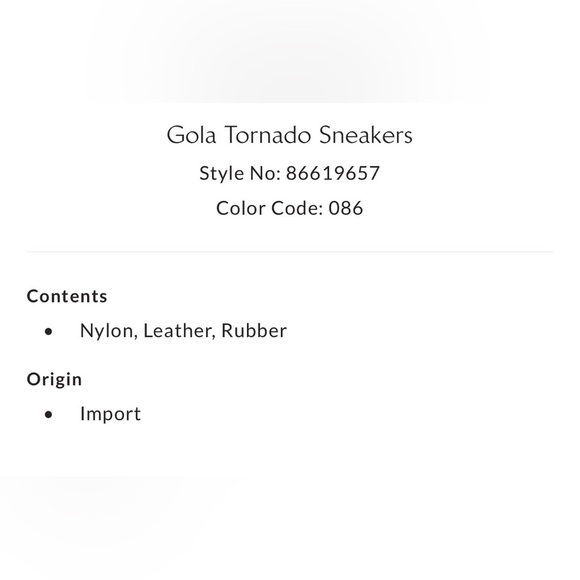 NIB Gola x Free People Tornado Sneakers - Picture 5 of 8